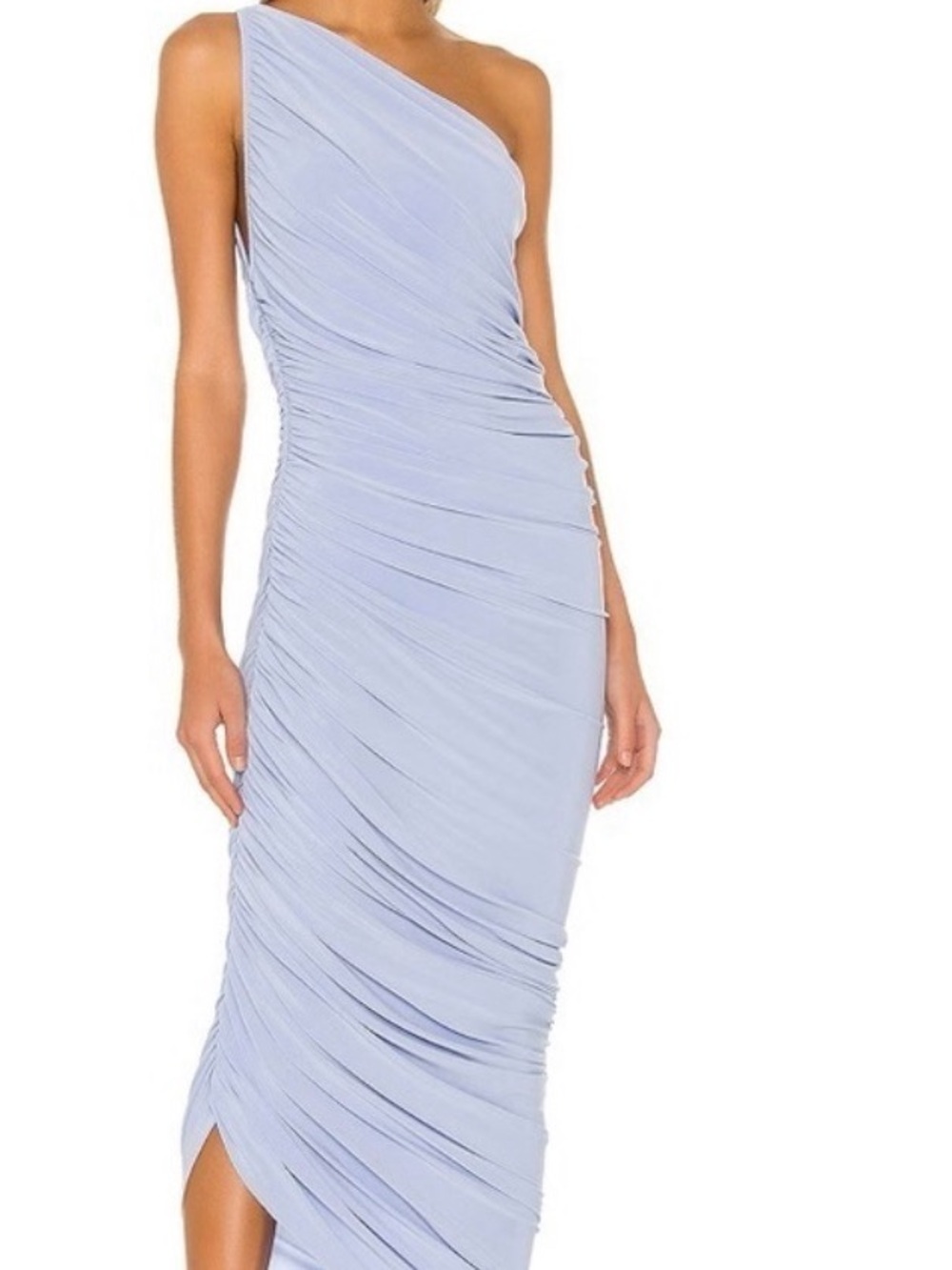 Norma Kamali Diana Dress in Celestial Blue